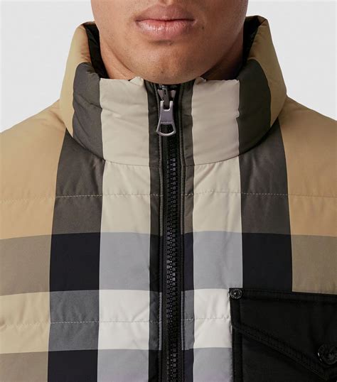 burberry gilets|burberry puffer jacket men's.